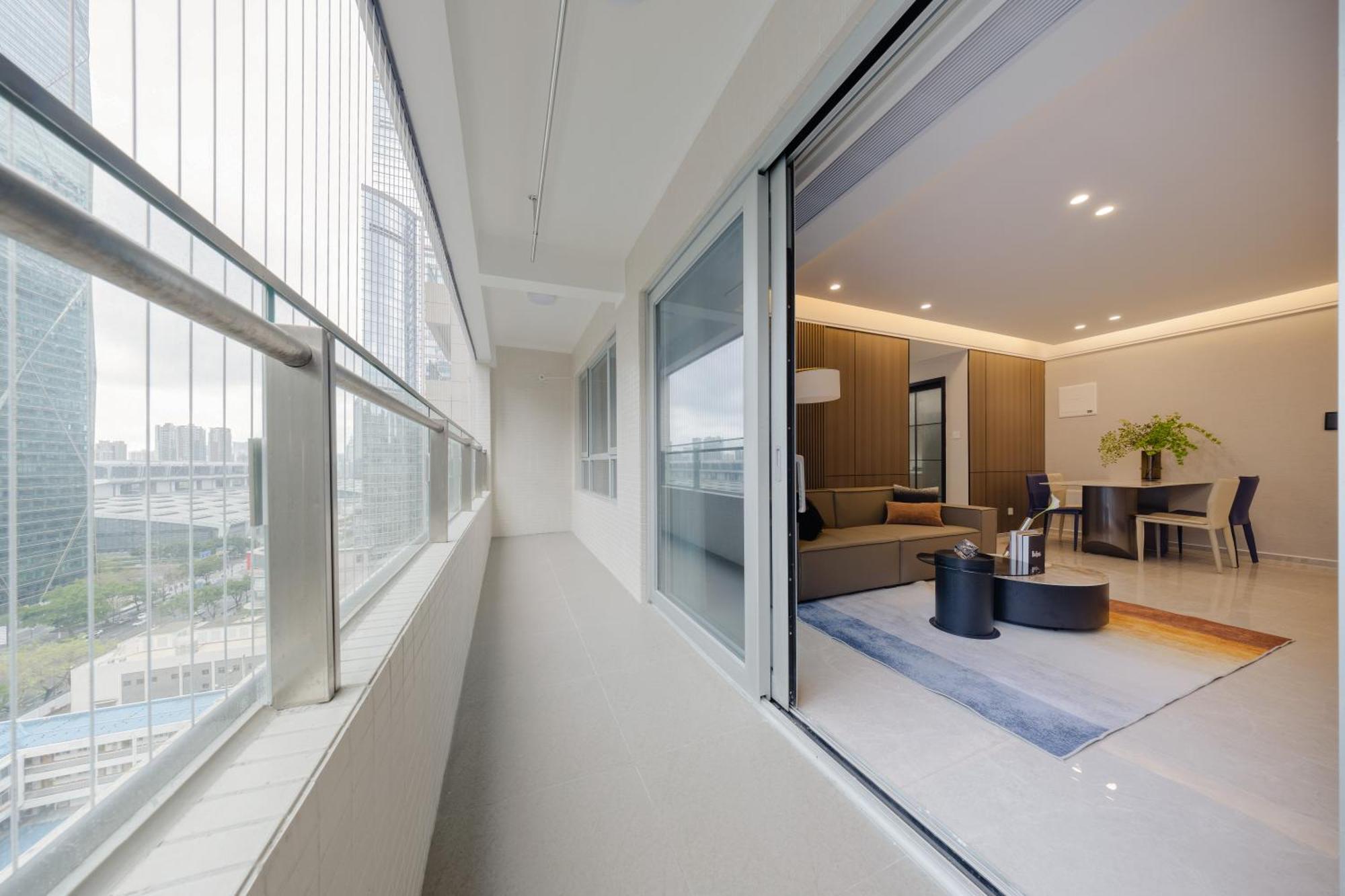 XI Ke Executive Apartment - Shenzhen Futian Exhibition Center Eksteriør bilde