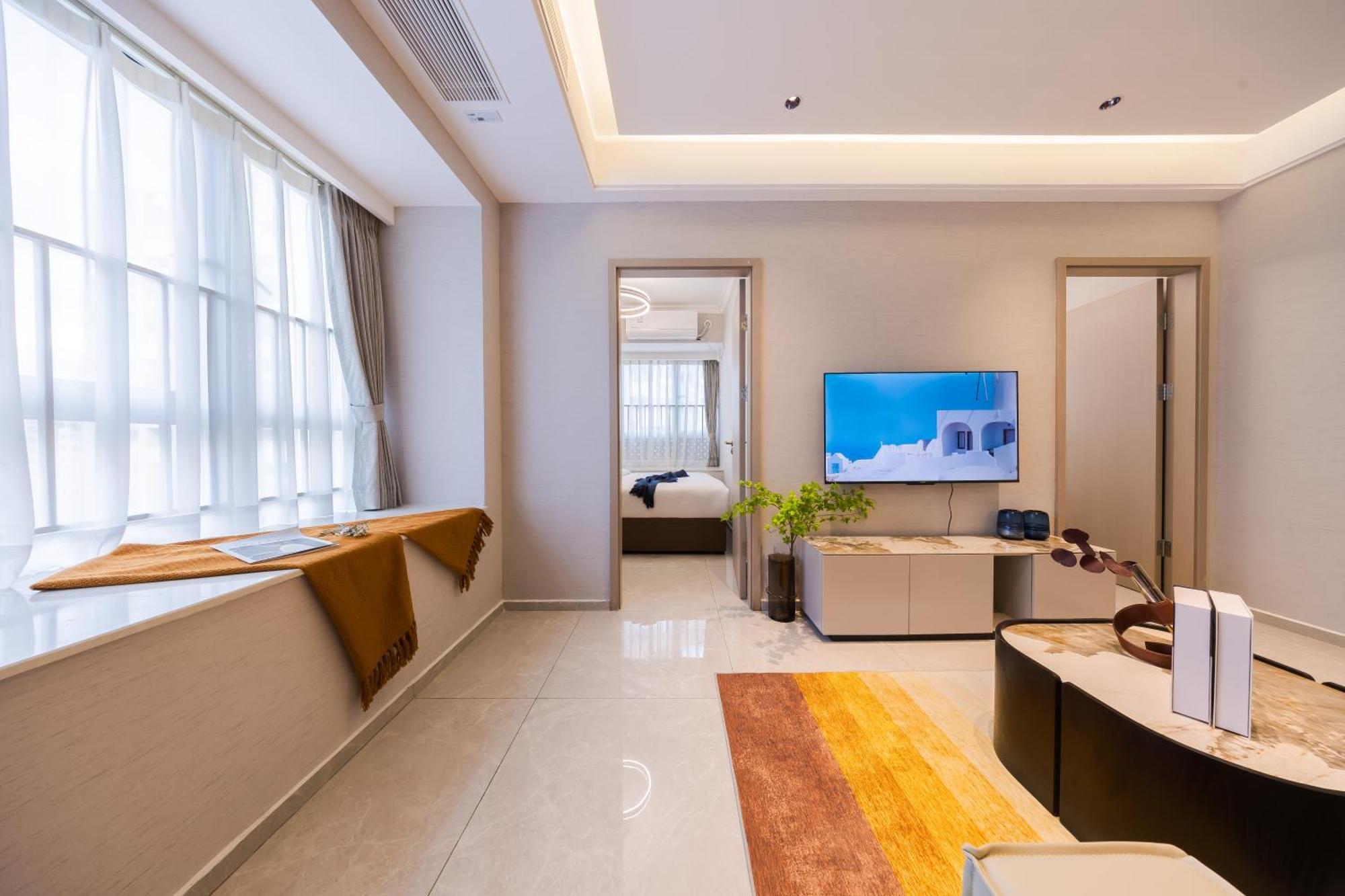 XI Ke Executive Apartment - Shenzhen Futian Exhibition Center Eksteriør bilde