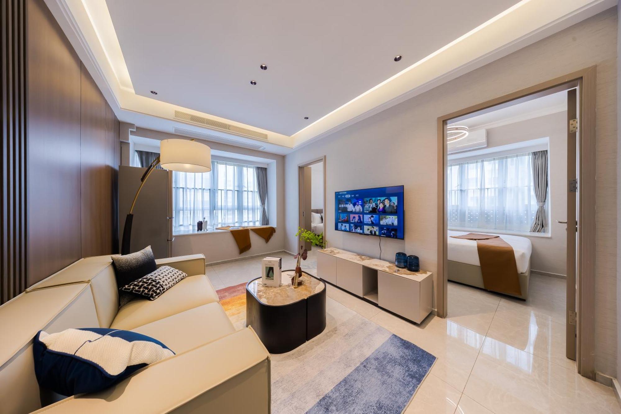 XI Ke Executive Apartment - Shenzhen Futian Exhibition Center Eksteriør bilde