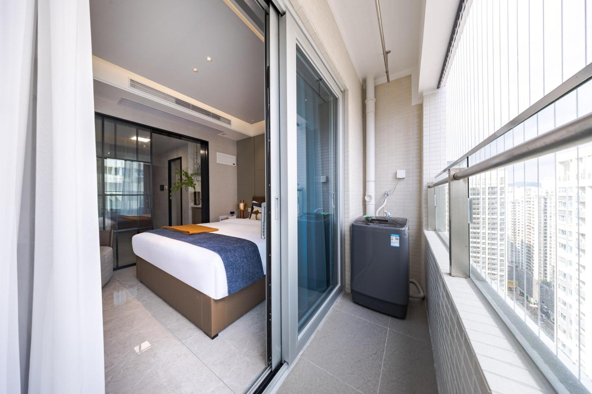 XI Ke Executive Apartment - Shenzhen Futian Exhibition Center Eksteriør bilde