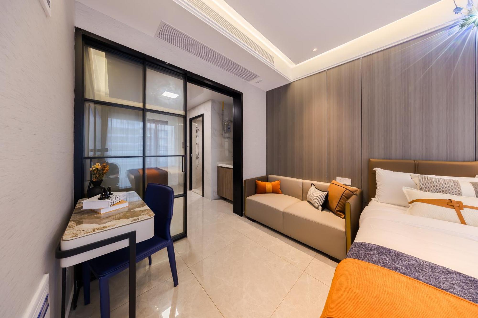 XI Ke Executive Apartment - Shenzhen Futian Exhibition Center Eksteriør bilde