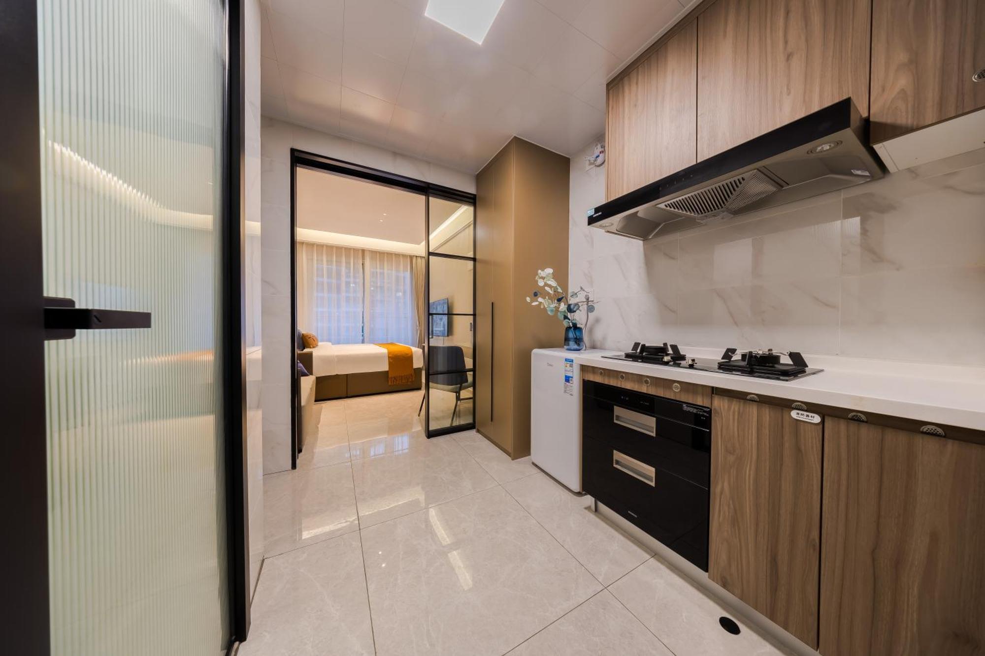 XI Ke Executive Apartment - Shenzhen Futian Exhibition Center Eksteriør bilde