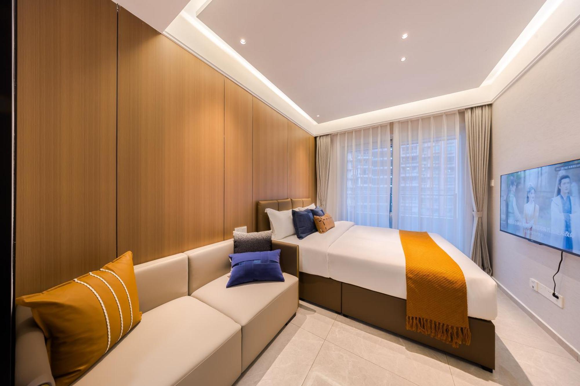 XI Ke Executive Apartment - Shenzhen Futian Exhibition Center Eksteriør bilde